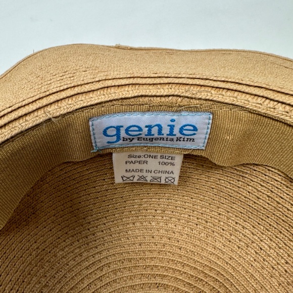 Eugenia Kim Floppy Straw Hat with Braided Chain Band - Picture 5 of 5